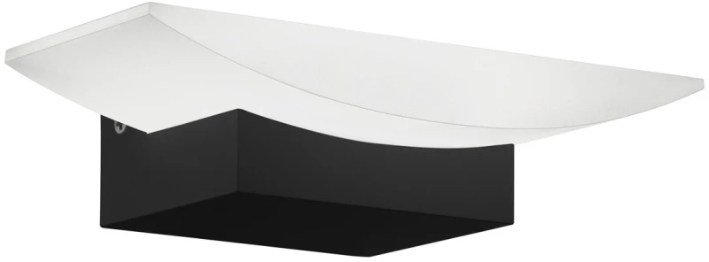 Φωτιστικό Επίτοιχο Eglo 98888 METRASS Μαύρο Ματ (Black Mat) 3000K