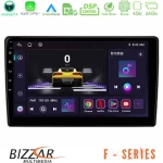Bizzar f Series 8core Android14 4+64gb Ford 2007~2014 Navigation Multimedia Tablet 9" με Carplay & Android Auto u-f-Fd1355
