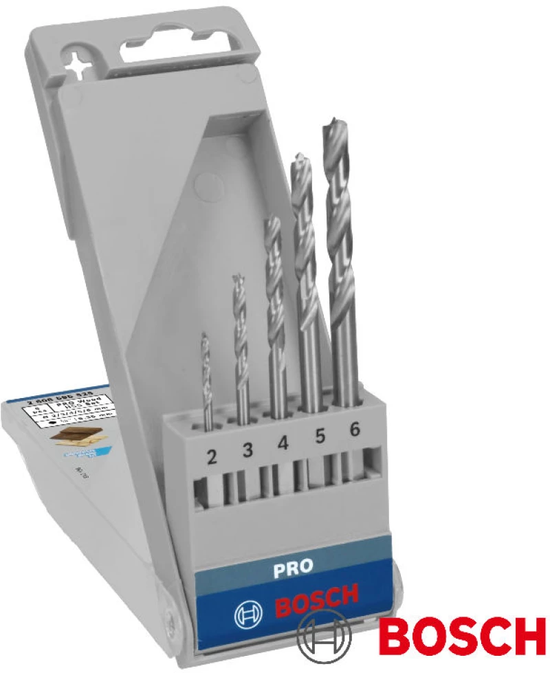 Bosch 2608595525 Σετ τρυπάνια ξύλου ακίδος με 1/4 στέλεχος 5τεμ
