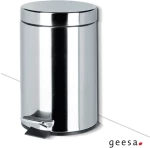 Χαρτοδοχείο Επιδαπέδιο 5l Geesa Chrome