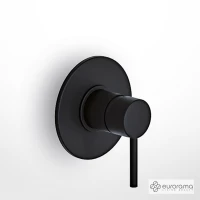 Μίκτης Εντοιχισμού 1 Εξόδου Tonda Eurorama Black Matt