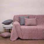 Ριχτάρι 2222 Blush Pink Viopros Διθέσιο 180x240cm Chenille
