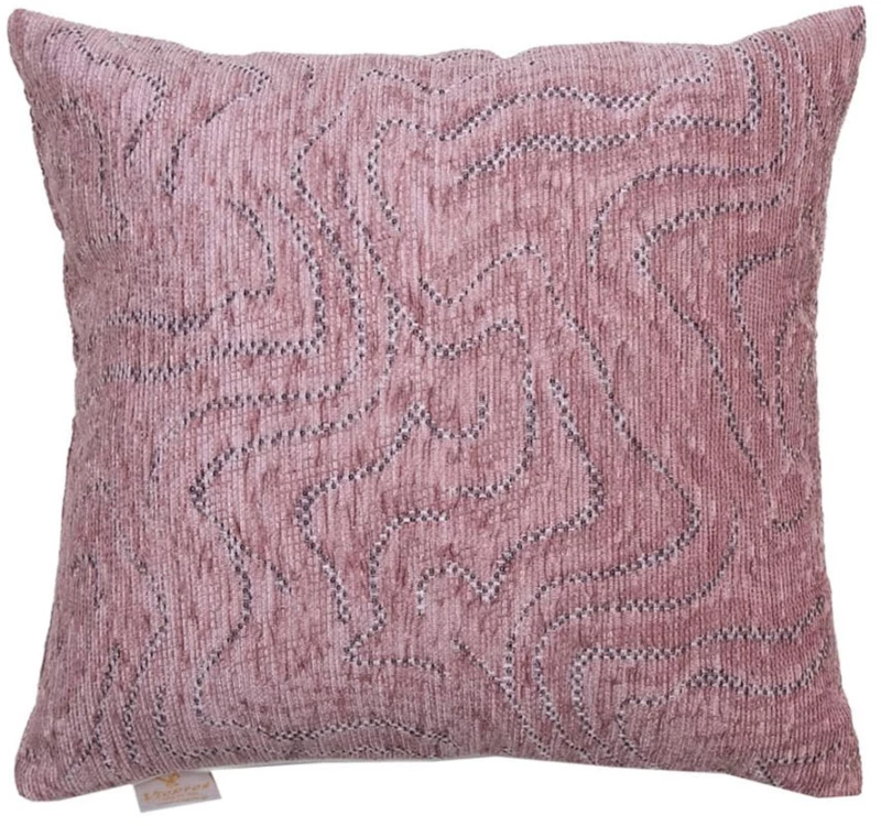 Μαξιλάρι Διακοσμητικό (Με Γέμιση) 2222 Blush Pink Viopros 42X42 Chenille