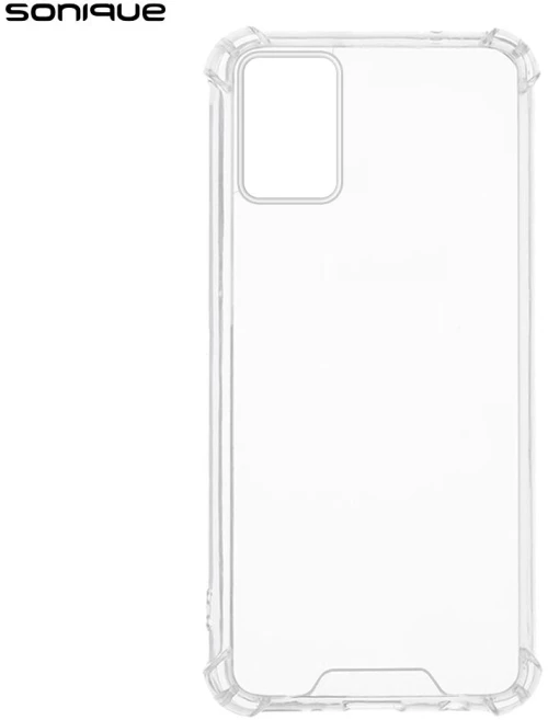 Θήκη Σιλικόνης Sonique Armor Clear Anti Shock Motorola Moto E22 4G Διάφανο
