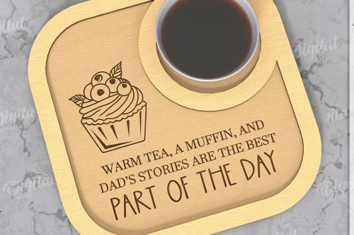 Intra απο ξύλο plywood  Χρώμα wenge 3mm-4mm πάχος - Δίσκος σερβιρίσματος για την Ημέρα του Πατέρα Δίασταση 30x20 cm INTRAFABR-25419288