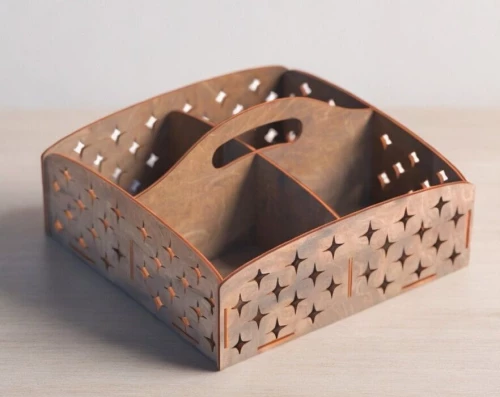 Intra απο ξύλο plywood 3mm-4mm πάχος – Δίσκος σερβιρίσματος 4 διαμερισμάτων με ξύλο λαβής 35x40 cm INTRAVECTRY-MY543674