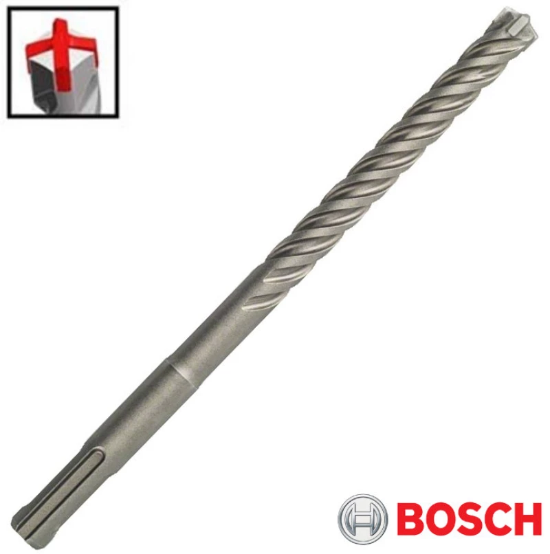 BOSCH 2608833823 Τρυπάνι τετράκοπο SDS-plus-5X 15x200x260
