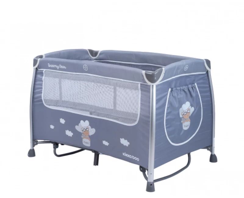 ΠΑΡΚΟΚΡΕΒΑΤΟ 2 ΕΠΙΠΕΔΩΝ KIKKA BOO DREAMY GREY 31003010087