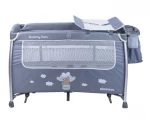 ΠΑΡΚΟΚΡΕΒΑΤΟ 2 ΕΠΙΠΕΔΩΝ KIKKA BOO DREAMY GREY 31003010087