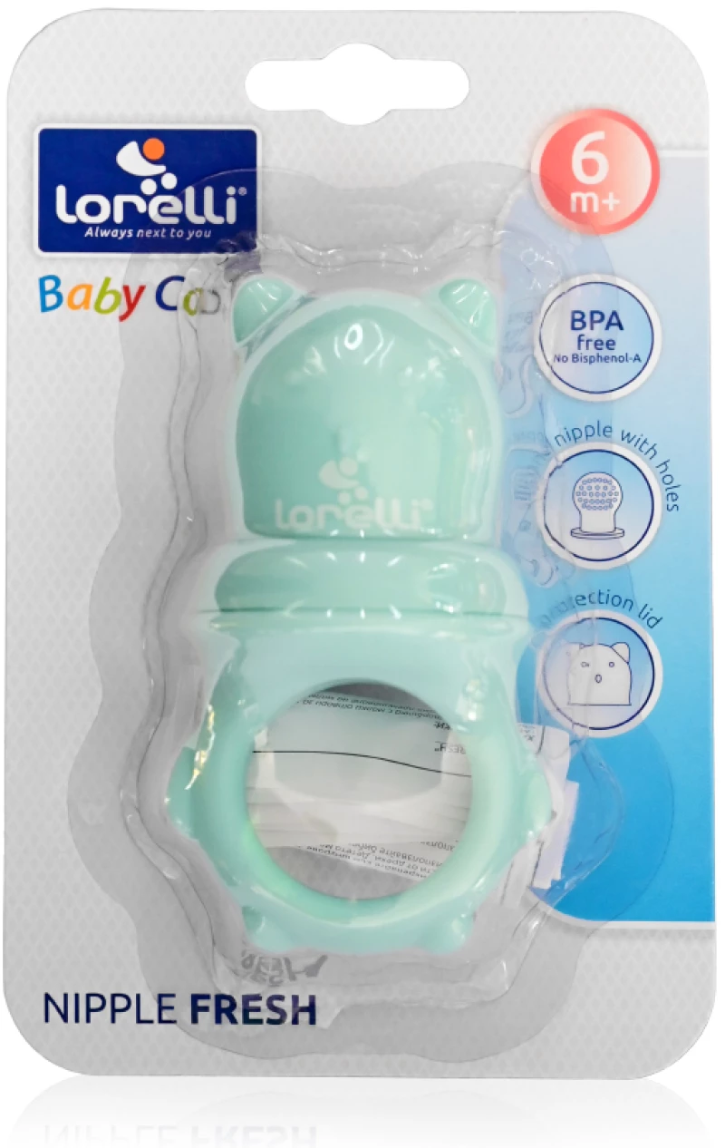 ΘΗΛΗ ΦΡΟΥΤΟΥ NIPPLE FRESH BLUE LORELLI 10220650001
