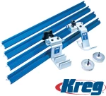 Kreg KMS8000M Trak and Stop KIT System Οδηγοί για κόψιμο με ακρίβεια υποδοχή T-Track