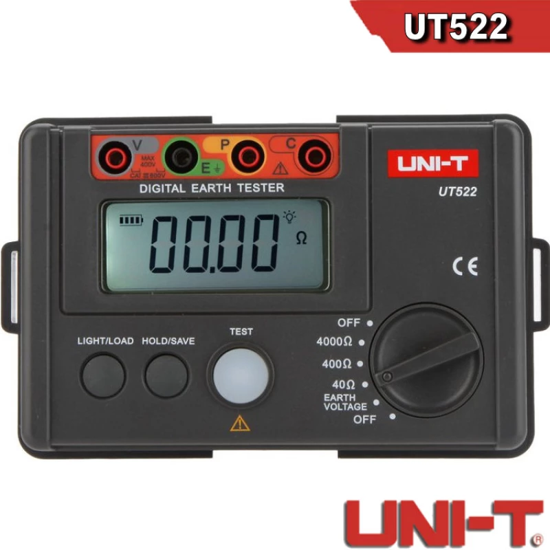 UNI-T UT522 Ελεγκτής αντιστασης μόνωσης Γειωσόμετρο