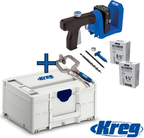 Kreg KPHJ520-SYS-PLUS Βαλίτσα Systainer μαζι με  KPHJ520PRO Jig