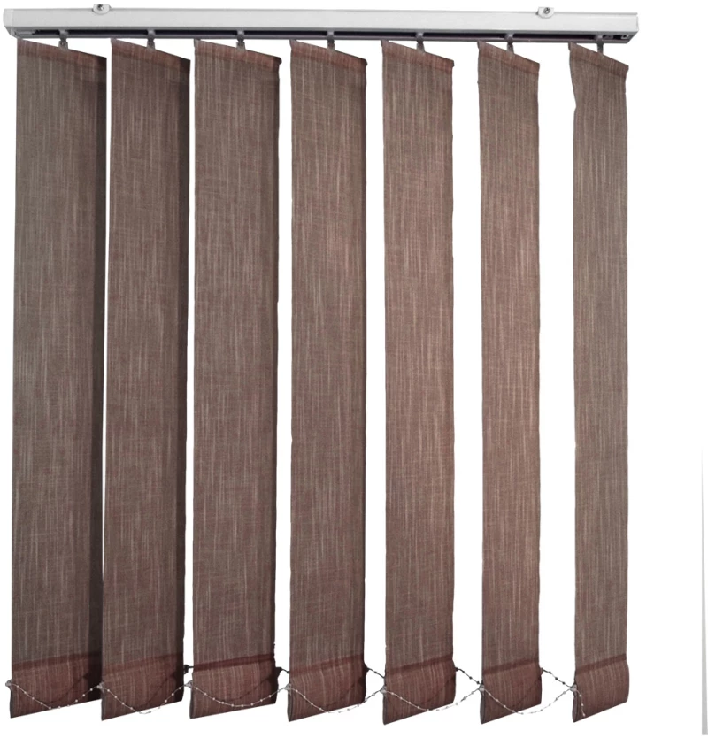 Elite Blinds - 624014 Κάθετες Περσίδες -Στόρια- 89mm Καφέ