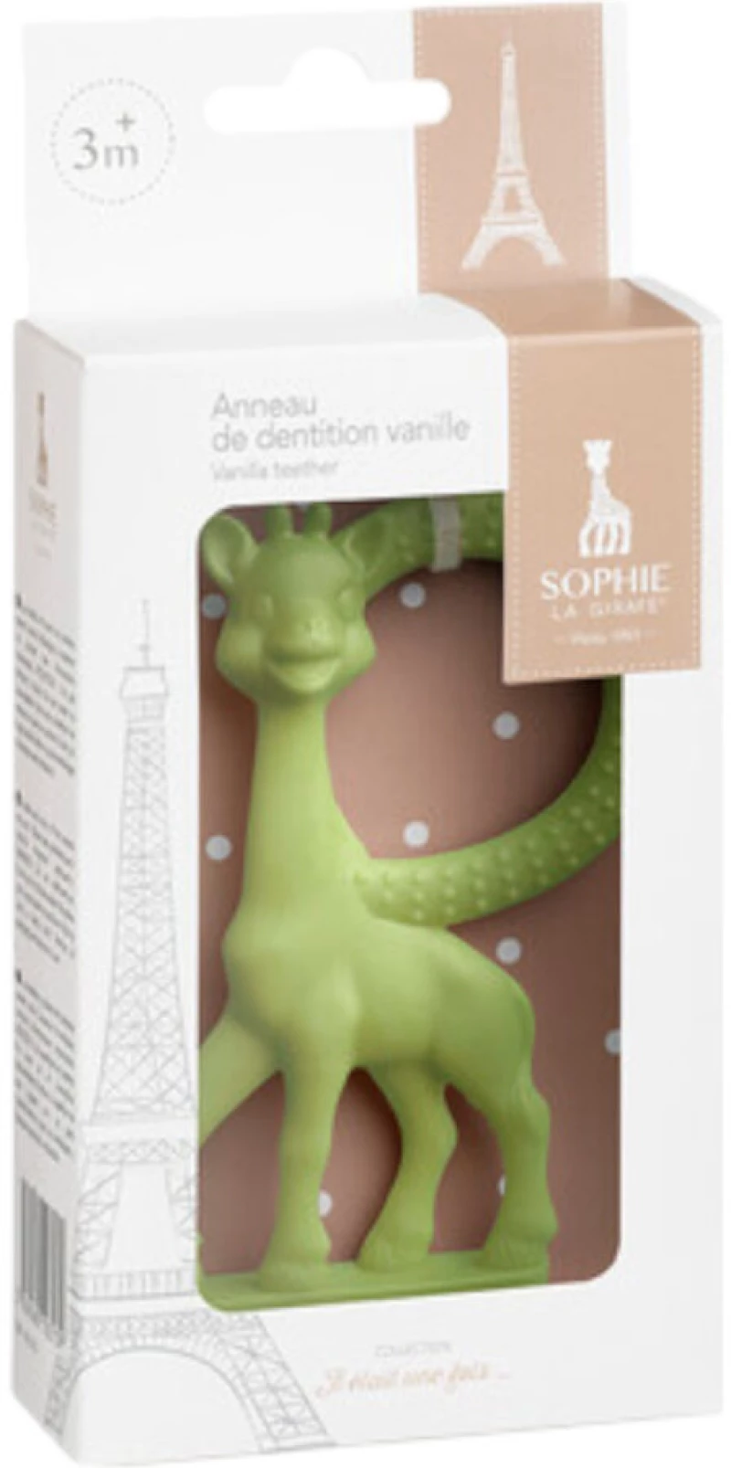 Πράσινο, "Sophie the Giraffe" Κρίκος οδοντοφυϊας Βανίλια