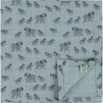 Blue, Enchanting Elephant, Muslin Cloths 3-Pack Mix 55X55εκ. 0m+ Trixie