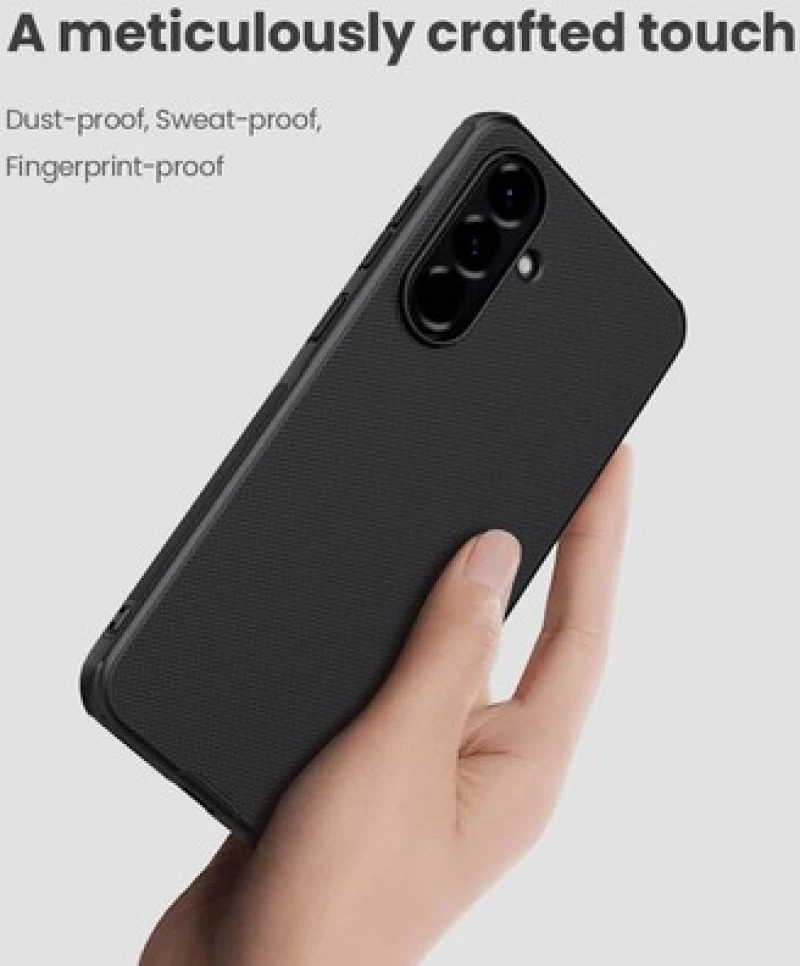 NILLKIN θήκη Super Frosted Shield Pro για Samsung Galaxy A56 5G, μαύρη