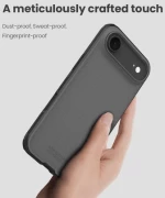 NILLKIN θήκη Super Frosted Shield Pro για Apple iPhone 17 Air, διάφανη/μαύρη