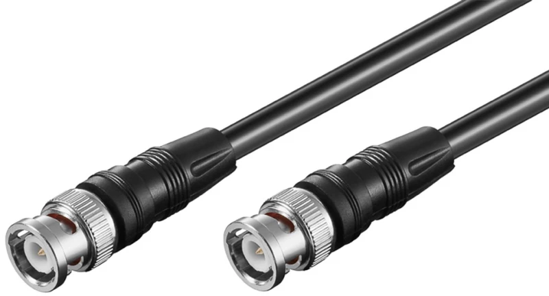 GOOBAY καλώδιο BNC 50074, RG59, 75 ohm, 5m, μαύρο - 4040849500749