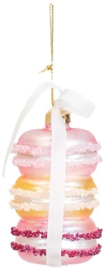 Beauty Home Στολίδι Macaron Γυαλίνο 7 x 7 x 10,5 cm
