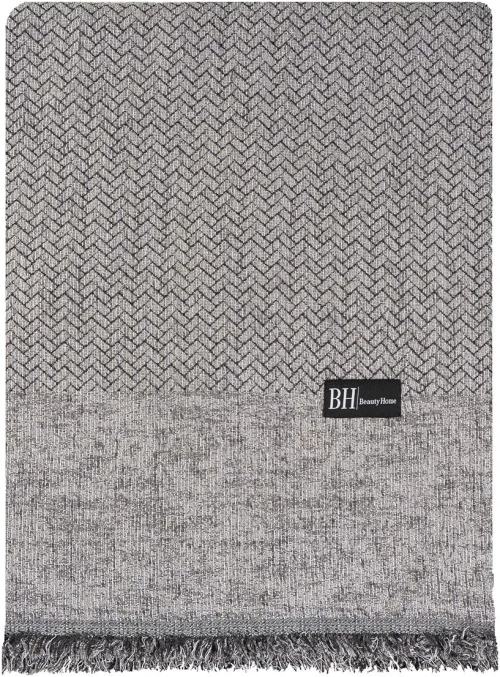 Beauty Home Ριχτάρι Διθέσιο Art 8640 170x240 Γκρι