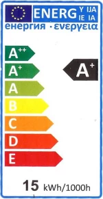 Λάμπα LED A65 15W E27 4000K Ψυχρό Λευκό 1300lm – Ενεργειακή Α+ Cool White