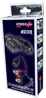 PowerPlus Azor Αξεσουάρ φορτιστών αυτοκινήτου 2 x 12-24V & 4 x USB Έξοδος: DC12-24V, 90W max. USB 5V, 6A (30W) max.