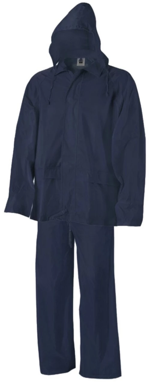 Αδιάβροχο κοστούμι Splash μπλε Poly/PVC XXL