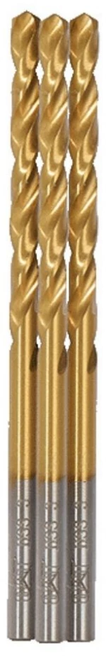 CAT Τρυπάνι τιτανίου HSS σετ:3τεμ 3x61mm DA02003