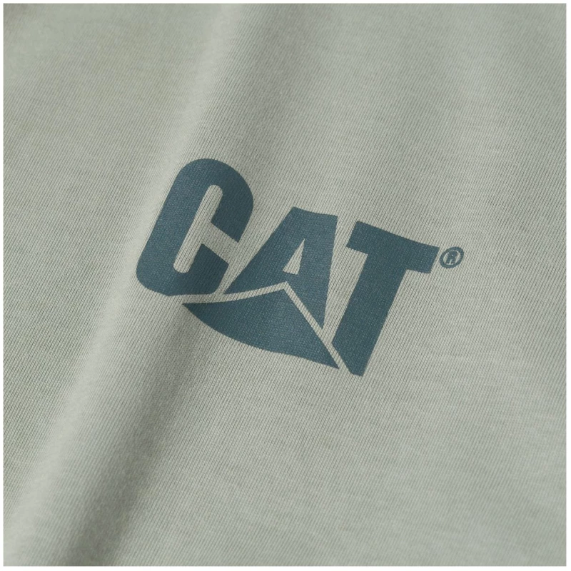 CAT Μπλουζάκι μακρυμάνικο trademark tee πράσινο M 1510034