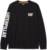 CAT Μπλουζάκι μακρυμάνικο trademark tee μαύρο L 1510034