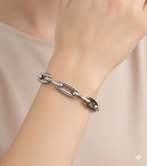 Γυναικείο Βραχιόλι CB5007 Ατσάλι - Ασημί