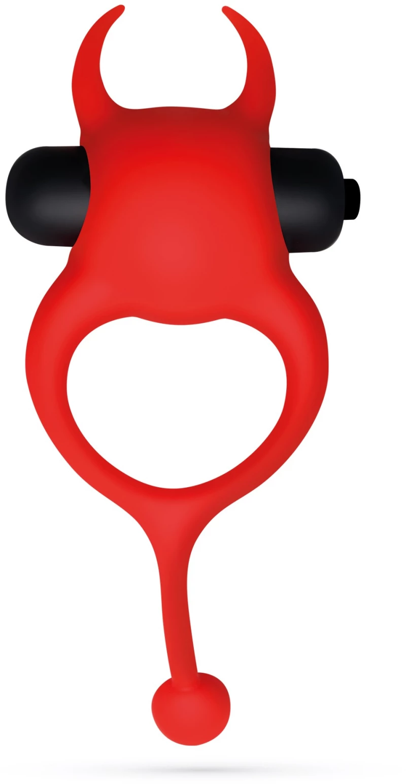 CRUSHIOUS DAEMON VIBRATING COCKRING RED