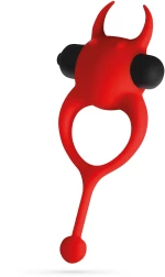 CRUSHIOUS DAEMON VIBRATING COCKRING RED