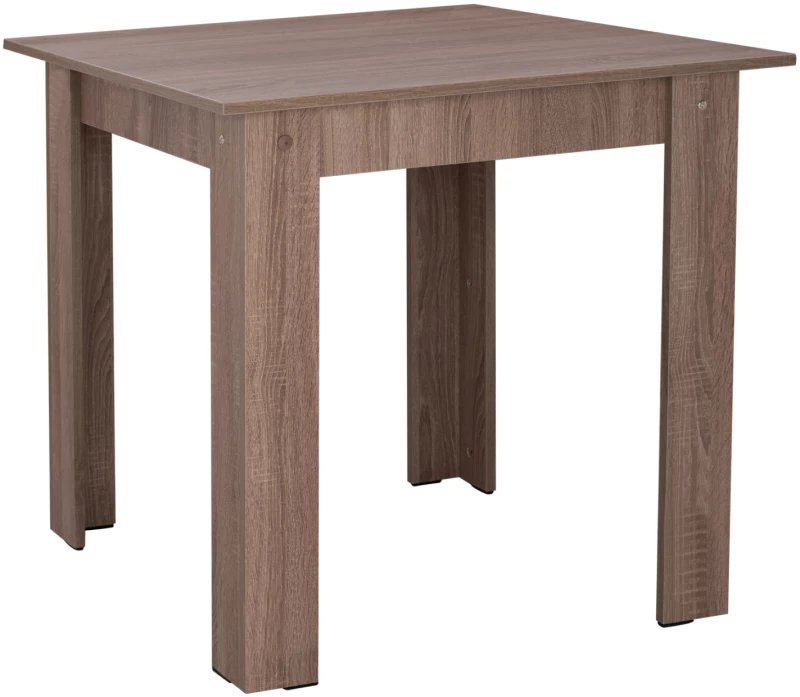 ΤΡΑΠΕΖΙ ΚΟΥΖΙΝΑΣ KELVIN HM2427.05, SONOMA OAK TRUFFLE, 80x80x77εκ.
