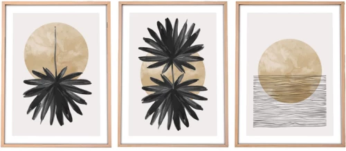 Πίνακας σε καμβά Envazy pakoworld τρίπτυχος με ψηφιακή εκτύπωση 30x3x40εκ