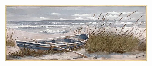 Πίνακας σε καμβά Barcu Inart με πλαίσιο 150x3.5x60εκ