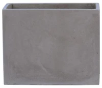 FLOWER POT-2 Cement Grey 50x20x40cm
