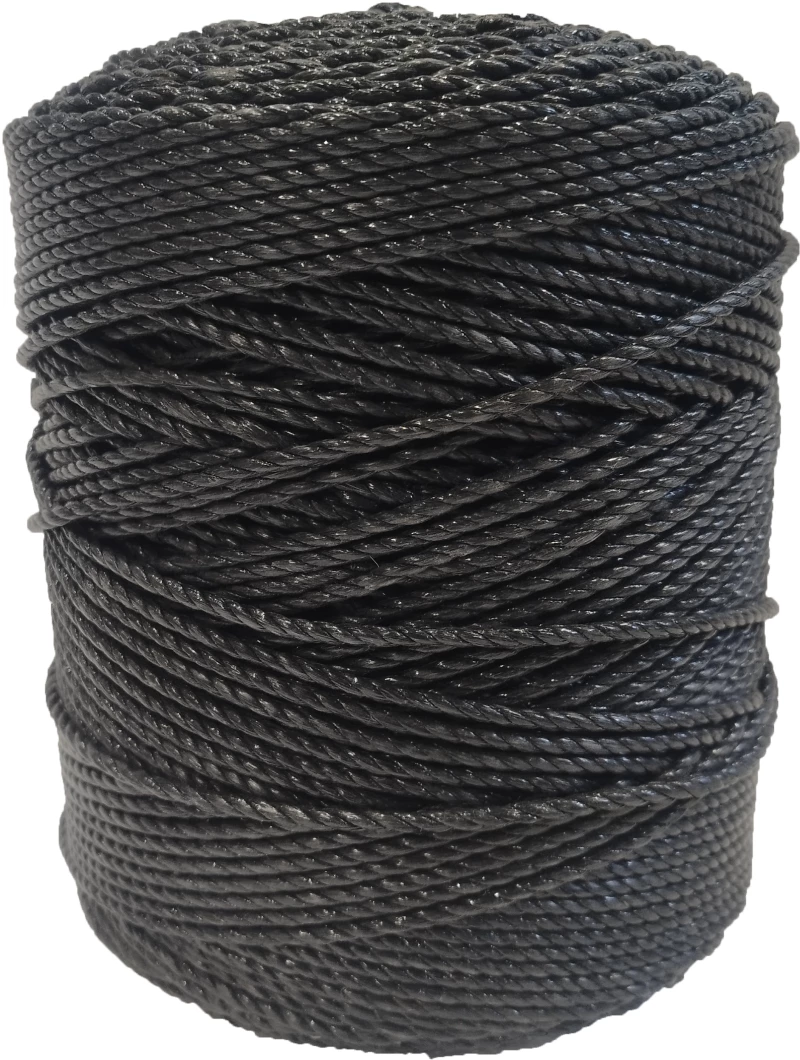 Σχοινί για Καρέκλες Μαύρο 4mm (Καρεκλόσχοινο) - Κιλό