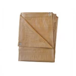 Μουσαμάδες Αδιάβροχοι με Κρίκους Μπεζ 120gr/m2 (Τapraulin) - 5x8m