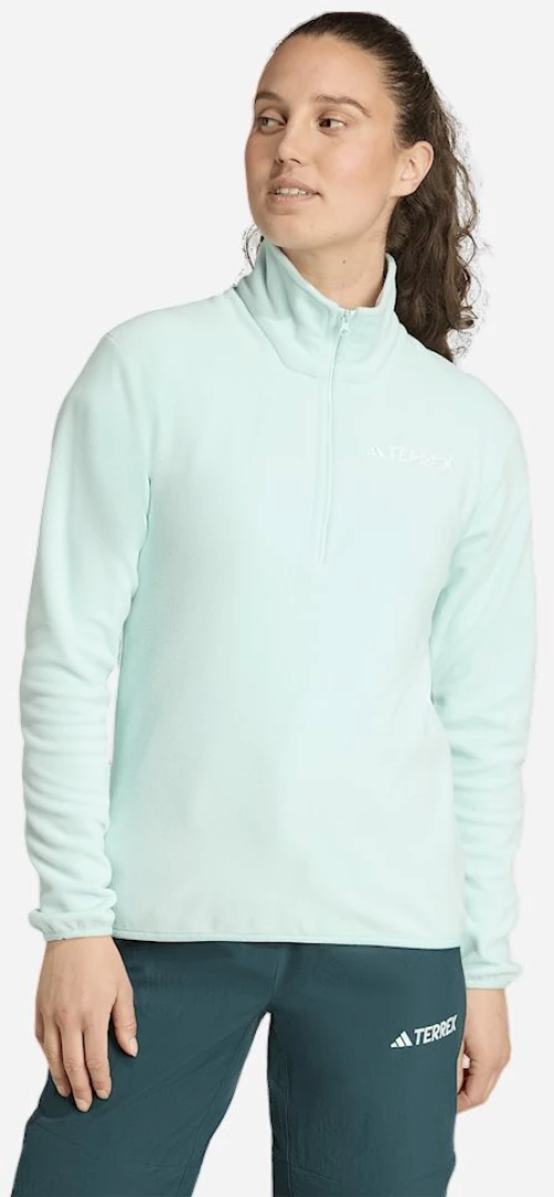 Adidas Terrex Multi Essentials 1/2 Zip Fleece Μπλούζα Semi Flash Aqua