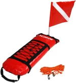 Σημαδούρα Boreas Tarpaulin Mε Θάλαμο PVC Πλακέ - Κίτρινο