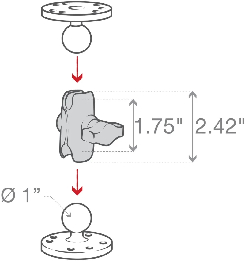 Ram Βάση 6cm