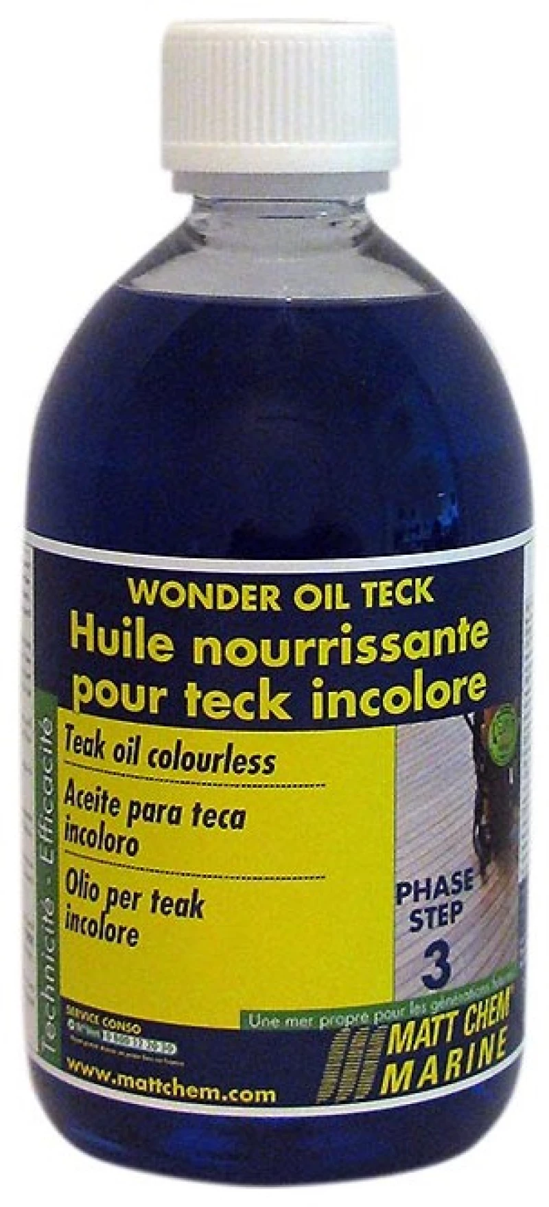 MATT CHEM Wonder Oil Άχρωμο Λάδι για Teak 1lt