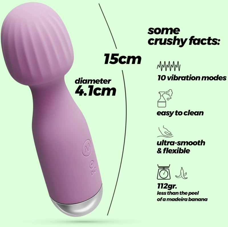 CRUSHIOUS WANDERLUST MINI WAND LILAC