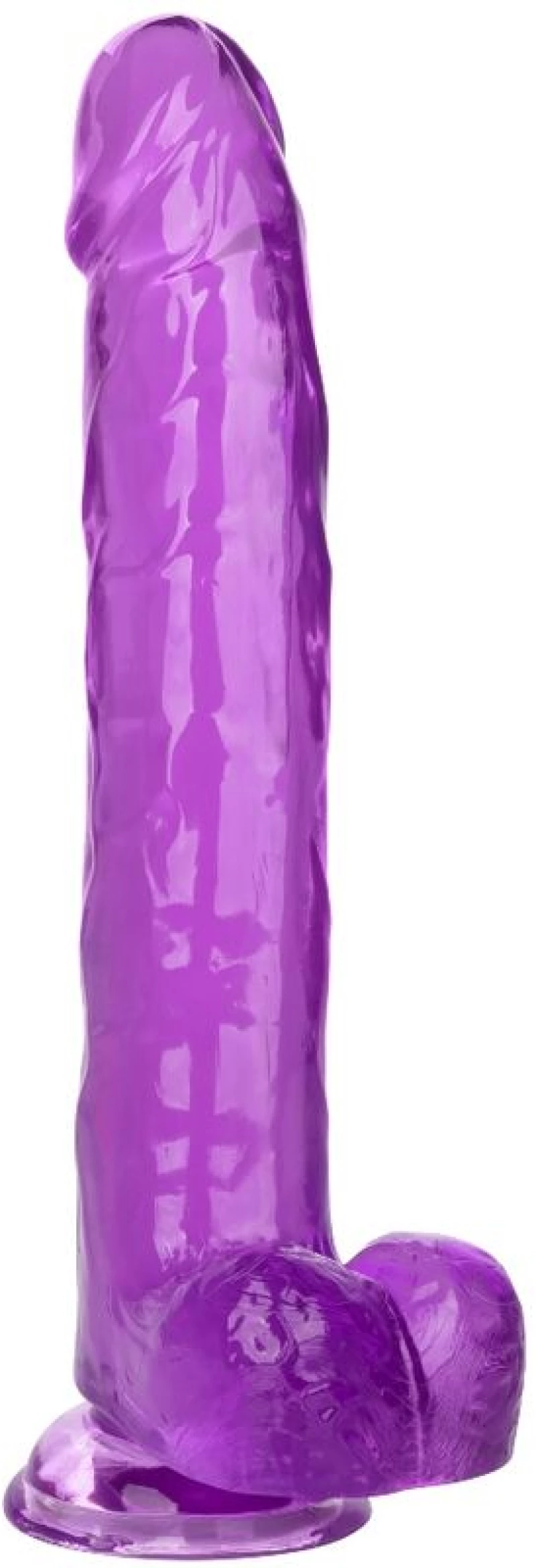 CALEX SIZE QUEEN DILDO - PURPLE 25.5 CM