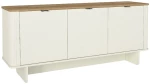 Μπουφές Bohema χρώμα ivory - sepet oak 180x47x76,6εκ.