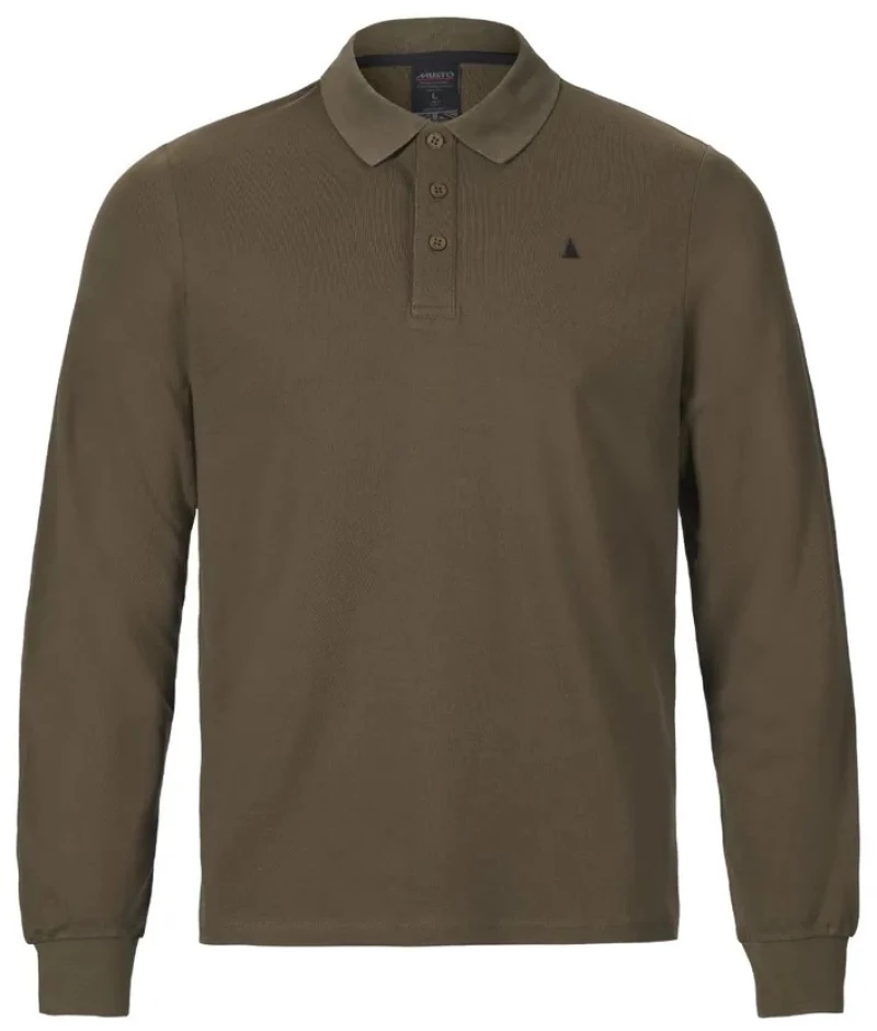 Musto Original Long-Sleeve Polo Crocodile