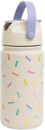 The Cotton Cloud Παγούρι Θερμός 420ml – Confetti | Με Καλαμάκι + Λαβή Σιλικόνης