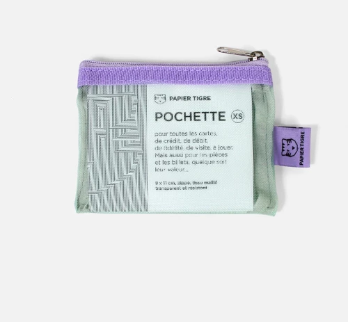 Papier Tigre – Mesh Pocket Lila Mini